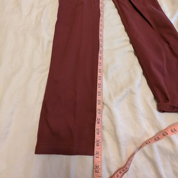 Charles Tyrwhitt Ultimate Non-Iron Chinos - Maroon - Picture 3 of 5